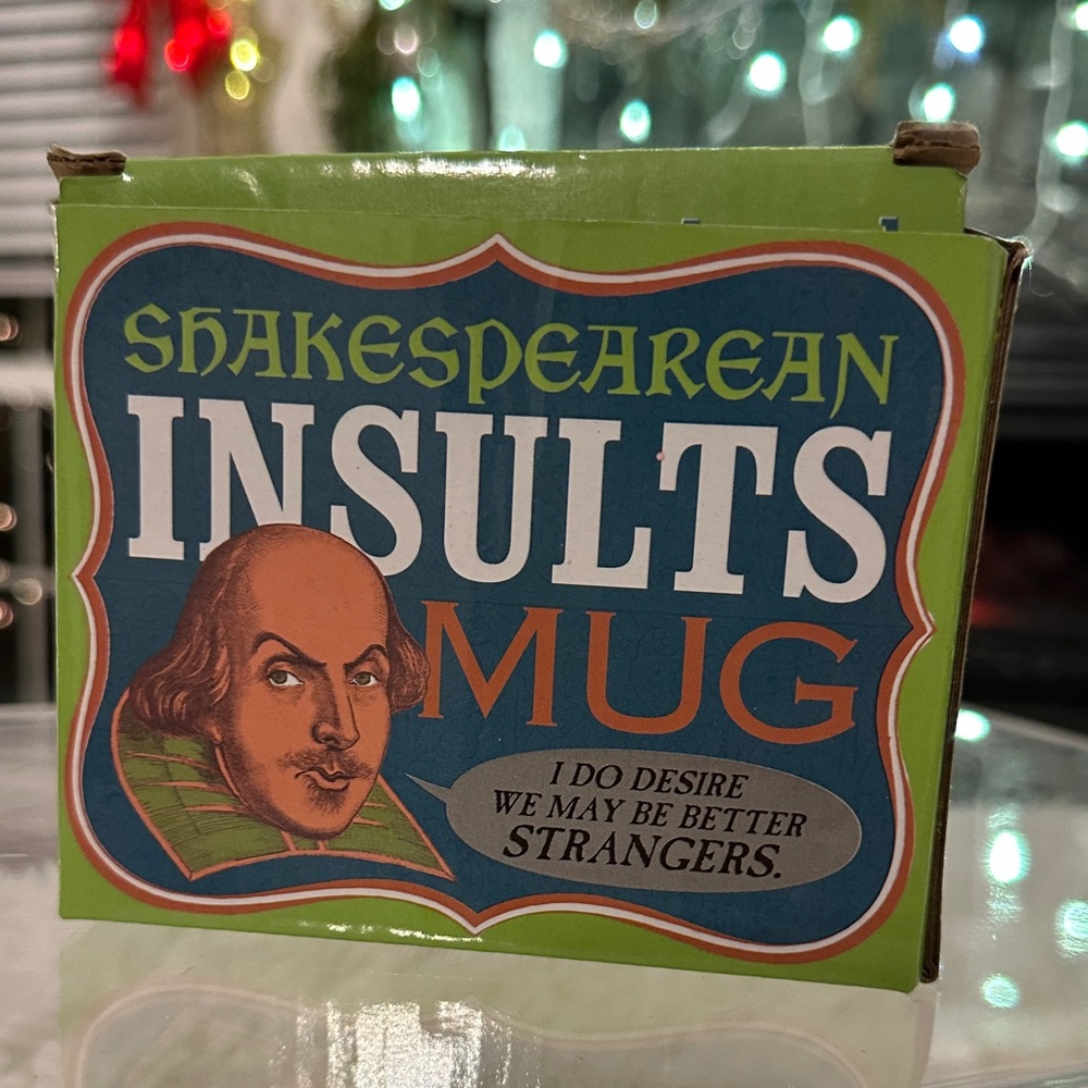Shakespearean Insults Mug